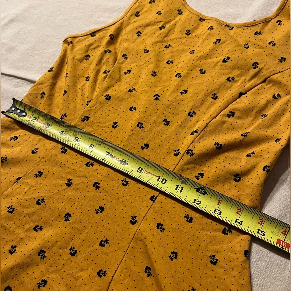 Yellow Floral Dress - Picture 6 of 6